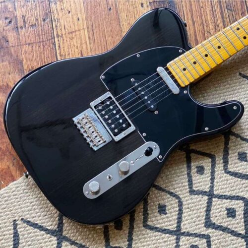 2014 Fender Modern Player Telecaster Plus Charcoal Transparent -        Telecaster