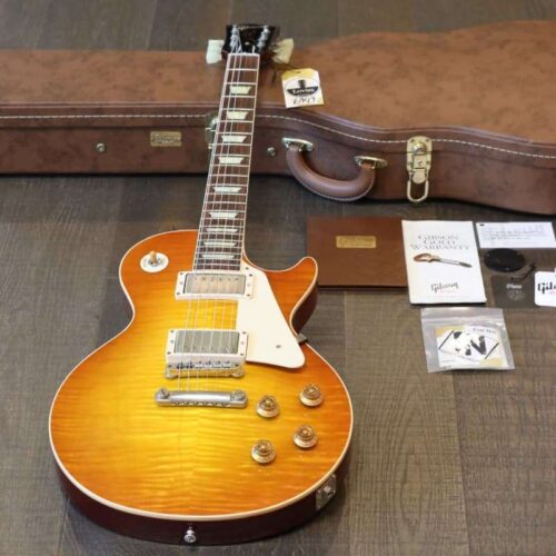 2015 Gibson Custom CS9 1959 Reissue Les Paul VOS Tangerine Burst -         Les Paul