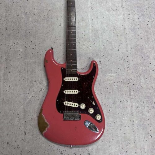 2019 Fender Custom shop Stratocaster Heavy Relic Fiesta Red -       Custom Shop Stratocaster