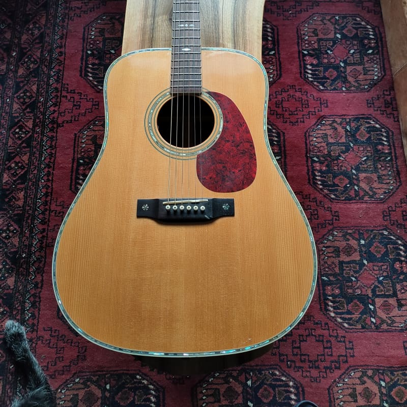 2004 Aria Dreadnought AD-80N Natural - £1075 used Guitar