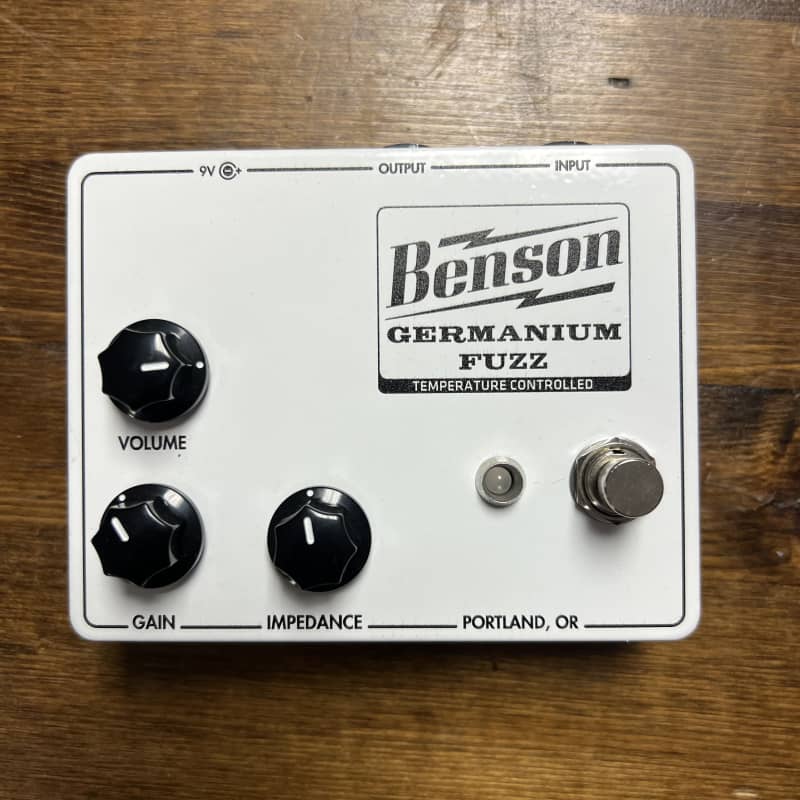 used 2021 - Present Benson Amps Germanium Fuzz Snow White - Effect Pedal