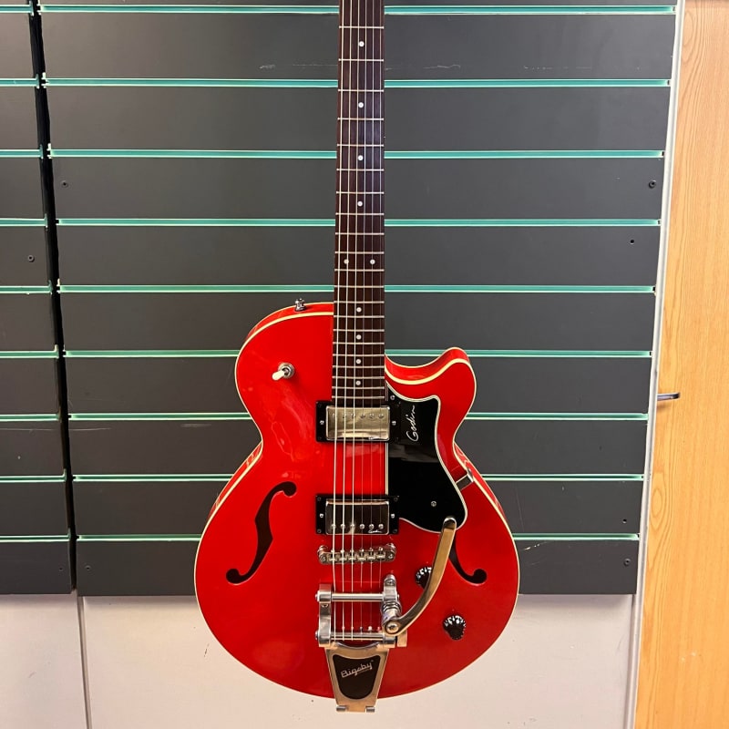 2013 Godin Montreal Premiere Trans Red – £1050 used Guitar