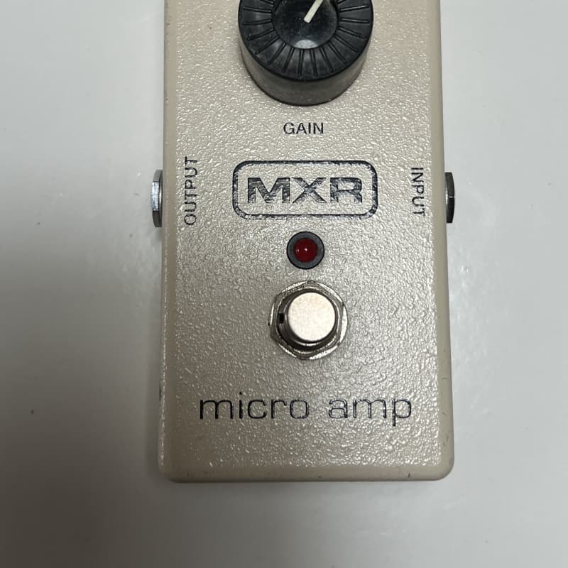 used 1995 - Present MXR M133 Micro Amp Cream - Effect Pedal