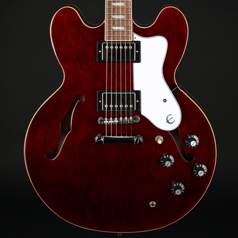 Epiphone Epiphone Noel Riviera in Wine with Case Dark Red - £749.17 new Guitar