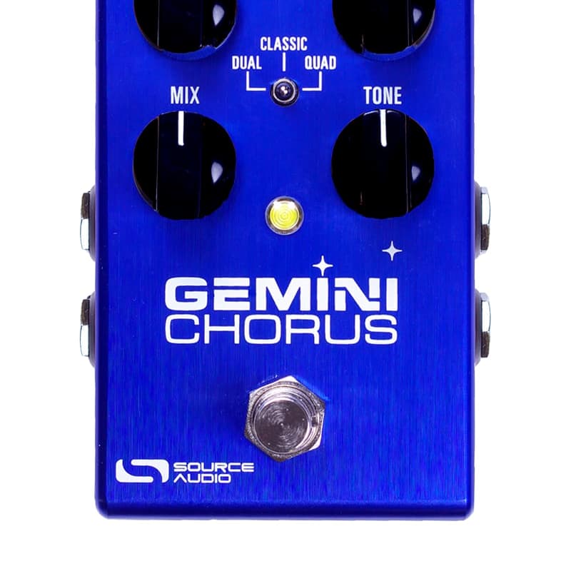 new 2010s Source Audio Gemini Chorus Purple - Effect Pedal