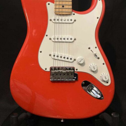 2002 Fender Stratocaster Fiesta Red Nitro -        Stratocaster