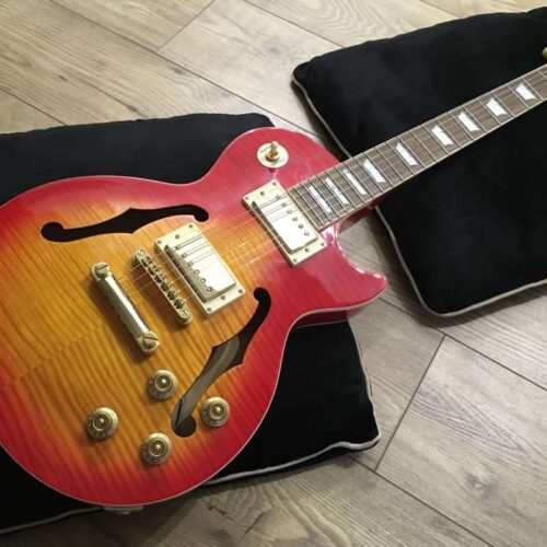 2001 Epiphone Les Paul ES Cherry Sunburst - £625 used Guitar