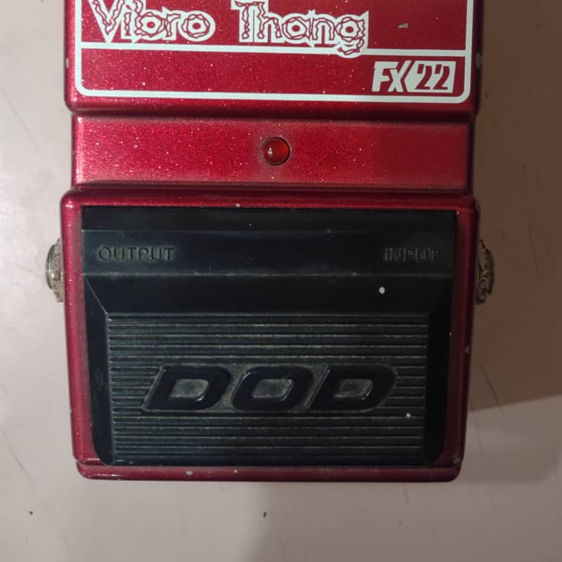 used 1990 DOD Vibrothang FX22 Red – Effect Pedal