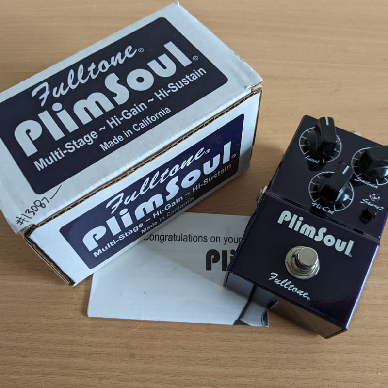 used 2000s Fulltone PlimSoul Black - Effect Pedal