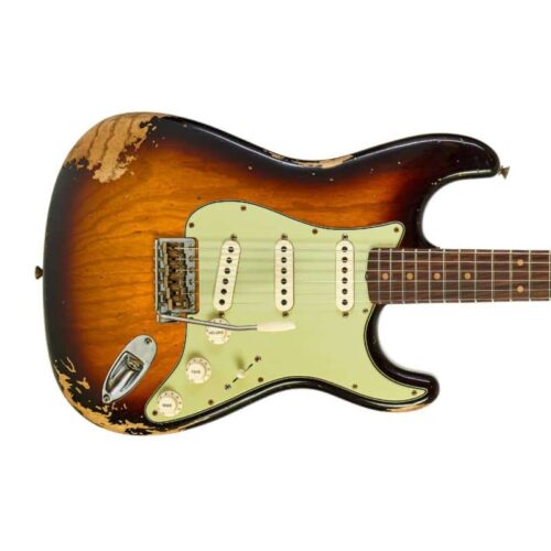 Fender 1960s Stratocaster Heavy Relic Faded Aged 3 Colour Sunb... -        Stratocaster