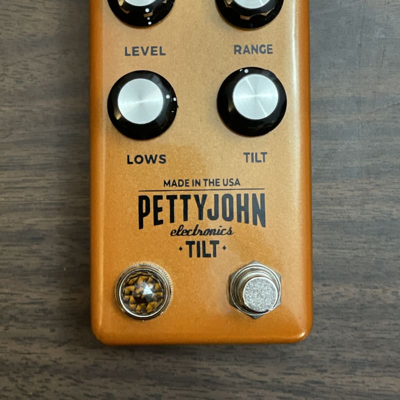 used 2021 Pettyjohn Electronics Tilt EQ/Boost Burnt Orange - Effect Pedal