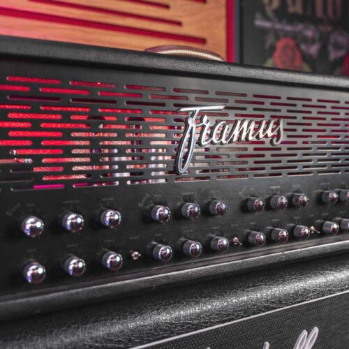 2000s Framus Cobra 3-Channel 100-Watt Guitar Amp Head Black -        Amp Head  Amplifier