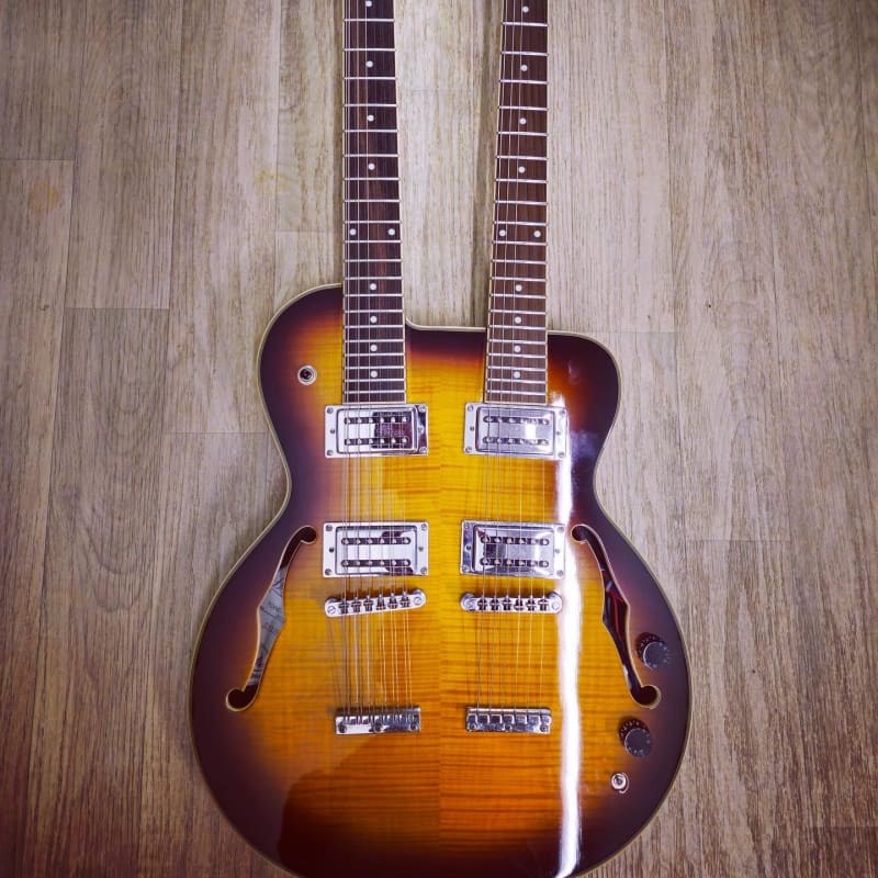 Hudson HDTT Tone Twin Sunburst - £475 used Guitar