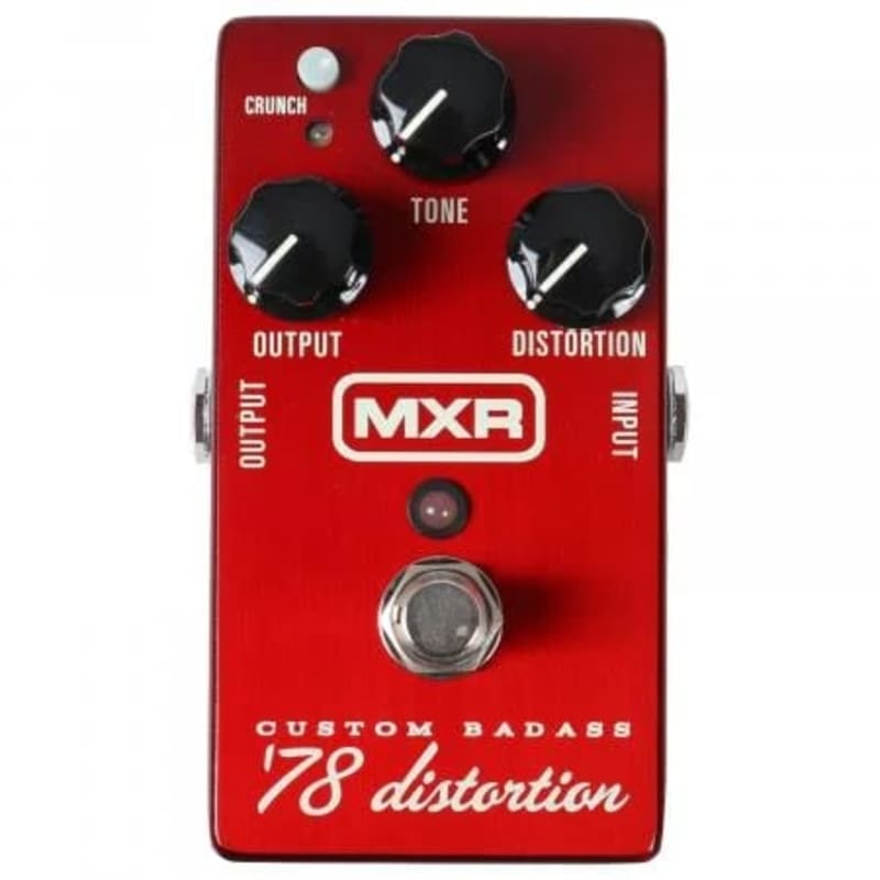 new 2011 - Present MXR M78 Custom Badass '78 Distortion Red - Effect Pedal