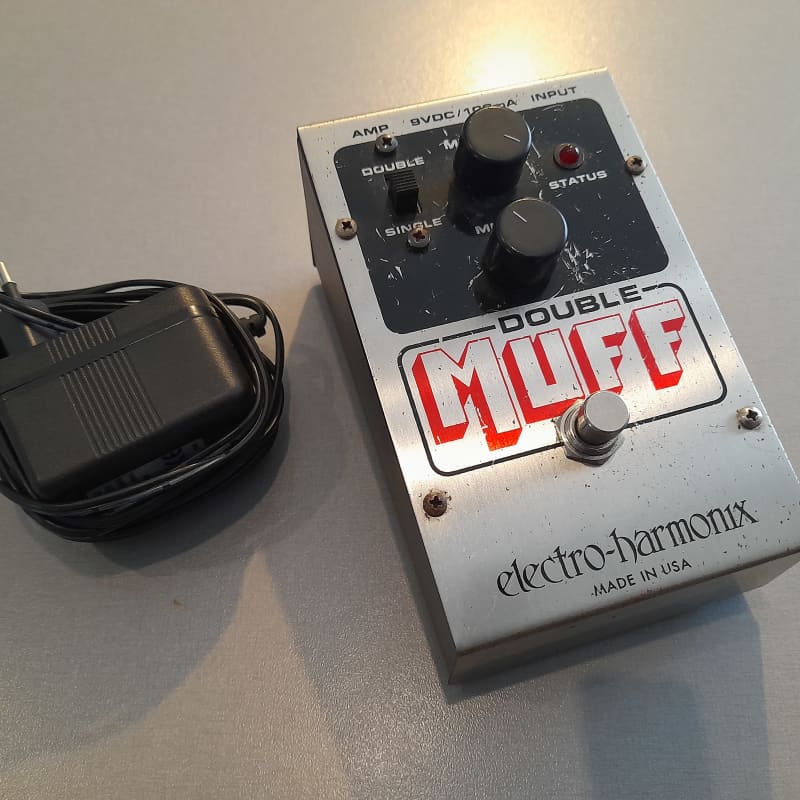 used 2000s Electro-Harmonix Double Muff Fuzz / Overdrive Black / Re... - Effect Pedal