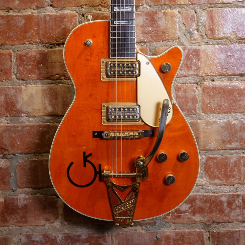 1990 Gretsch 6121-T Round Up Orange - £3195 used Guitar