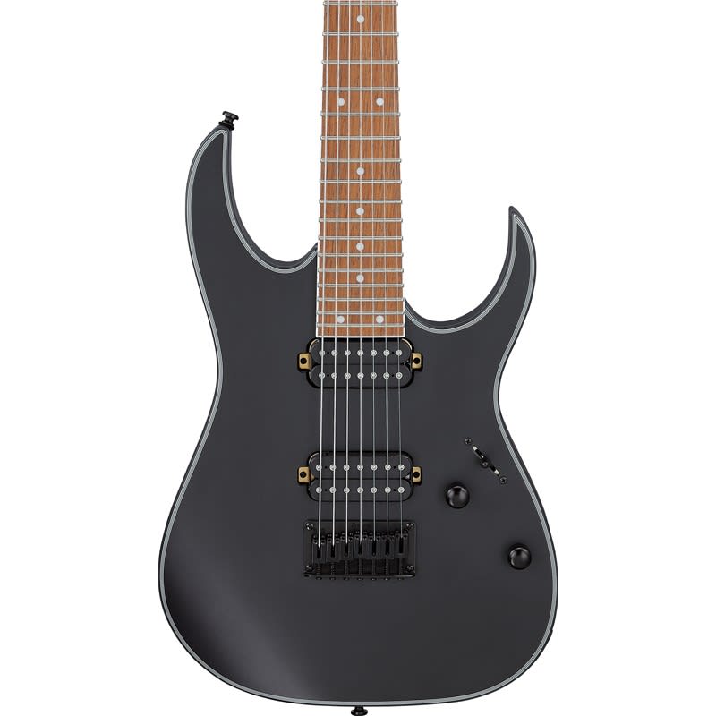 Ibanez Ibanez RG7421EX-BKF 7 String, Black Flat Black Flat - £432.5 new Guitar