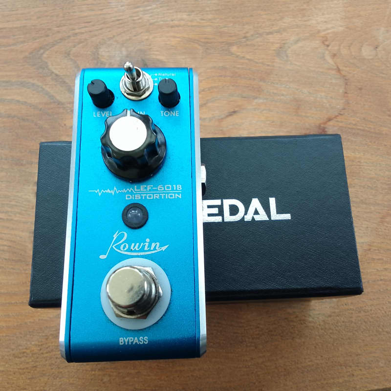 used 2010s Rowin LEF-601B Distortion Blue - Effect Pedal