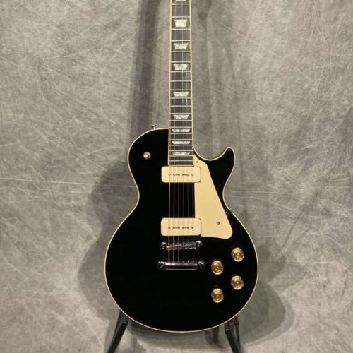 1975-76 Gibson Les Paul Pro Deluxe Black -         Les Paul