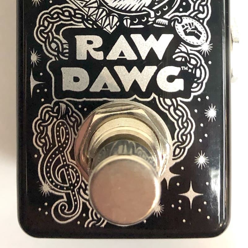 used 2021 - Present MXR EG74 Eric Gales Raw Dawg Overdrive Black - Effect Pedal