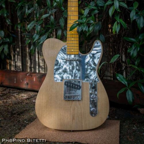 2022 BittoTELECUSTOM - One Piece - Telecaster - Natural BittoT... -        Telecaster