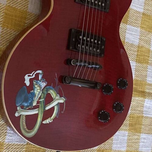 1997 Epiphone Les Paul Slash Snakebite Red -         Les Paul