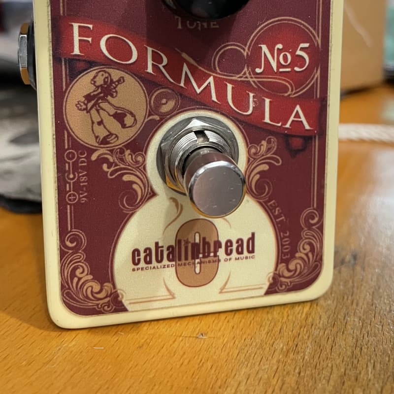 used 2010s Catalinbread Formula 5 White - Effect Pedal