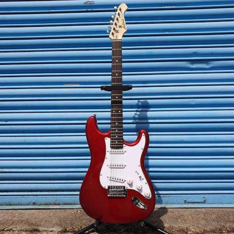 Aria STG-003 Electric Guitar - / Right Handed Candy Apple Red - £139 new Guitar