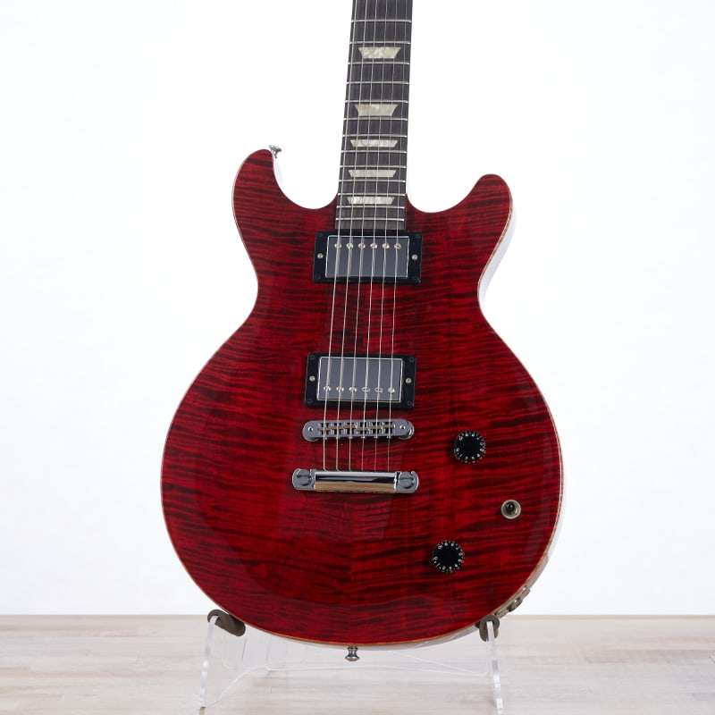 2014 Gibson Les Paul Studio Double Cut Translucent Red –         Les Paul