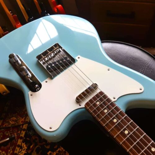 2021 Fender Offset Telecaster MIJ Daphne Blue -        Telecaster