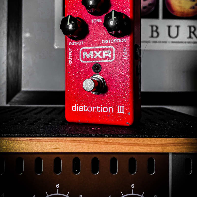 used 2010s MXR M115 Distortion III Red - Effect Pedal