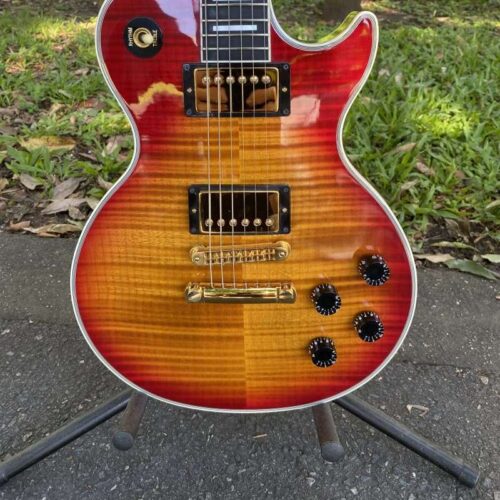 1990 - 2011 Gibson Les Paul Custom Heritage Cherry Sunburst -         Les Paul