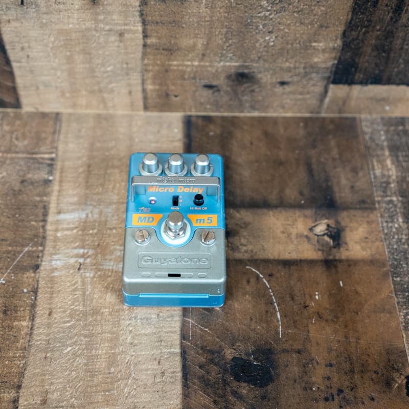 used 2010s Guyatone MDm5 Micro Delay Blue - Effect Pedal