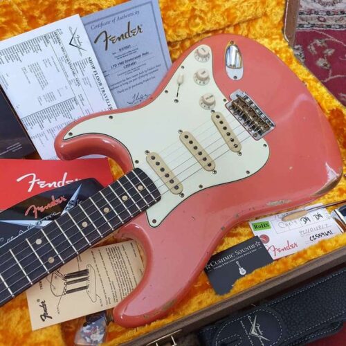 2021 Fender Custom Shop LTD 1960 Stratocaster Relic Tahitian C... -       Custom Shop Stratocaster