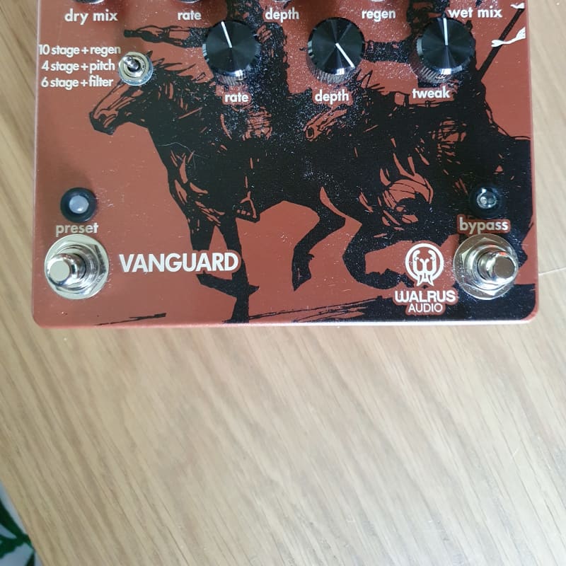 used 2015 - 2017 Walrus Audio Vanguard Dual Phase Copper - Effect Pedal