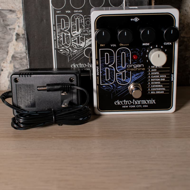 used 2014 - Present Electro-Harmonix B9 Organ Machine Black - Effect Pedal