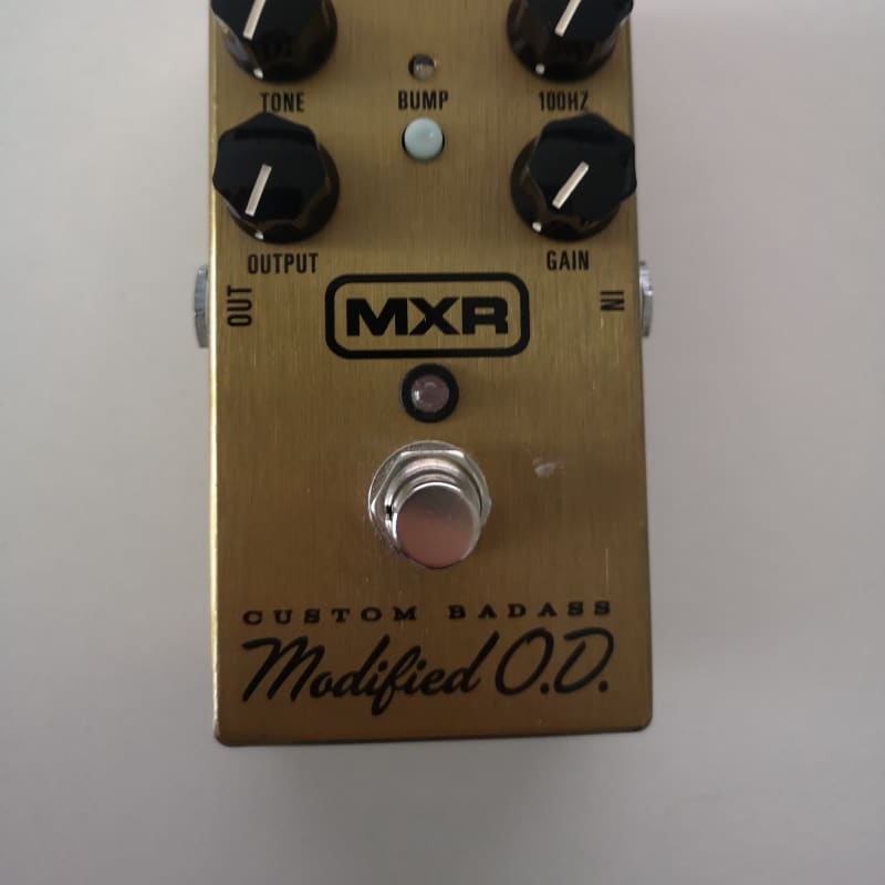 used 2011 - Present MXR M77 Custom Badass Modified O.D. Gold - Effect Pedal