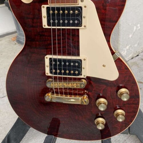 2013 Gibson Les Paul Signature T with Manual Tuners Wine Red -         Les Paul