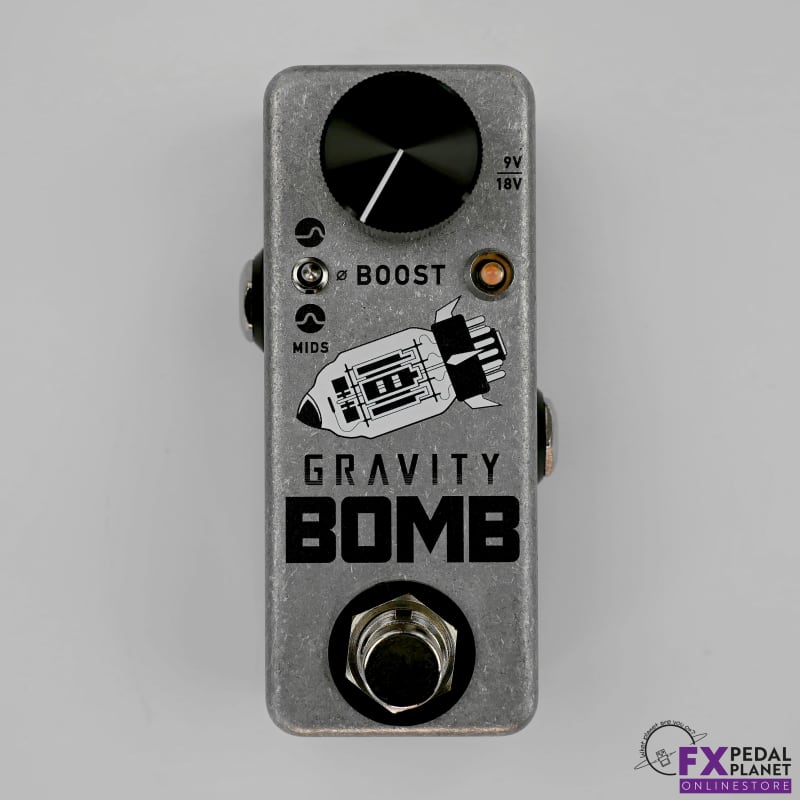 new 2023 Coppersound Pedals Gravity Bomb V2 Black & Metal - Effect Pedal