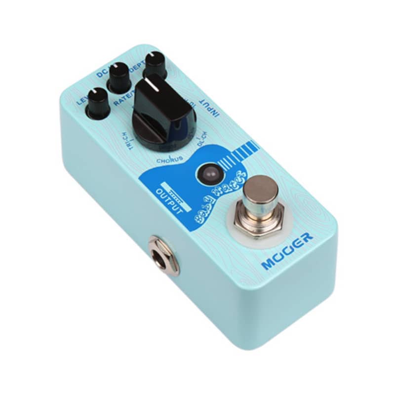 new Mooer Baby Water Acoustic Chorus/Delay Blue - Effect Pedal