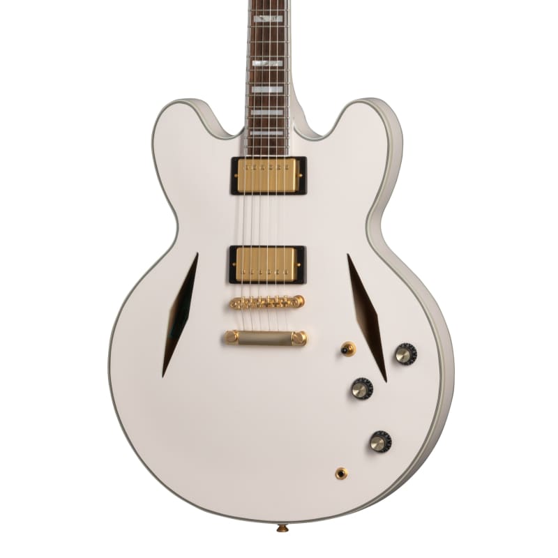 2024 Epiphone Emily Wolfe White Wolfe Sheraton Aged Bone White - £644.17 new Guitar