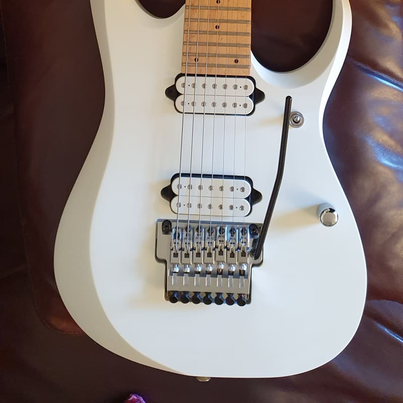 2017 - 2019 Ibanez RGD3127-PWF Prestige Pearl White Flat - £1150 used Guitar