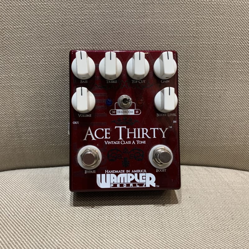 used 2010s Wampler Ace Thirty Red - Effect Pedal