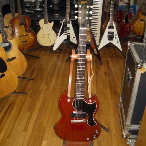 1961 Gibson Les Paul JR (SG Body) Cherry Red -         Les Paul