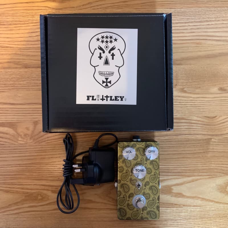 used 2019 - Present Flattley Guitar Pedals Revolution Black / Silve... - Effect Pedal