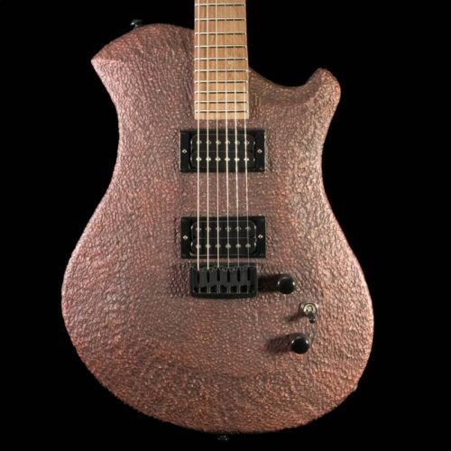 Relish Guitars Mary Carved Top Crimson -           Bass