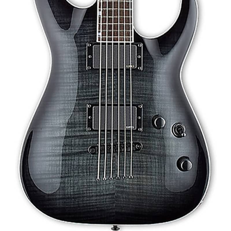 2017 ESP LTD MH-401 B FM Baritone See Thru Black Sunburst - £499.17 new Guitar