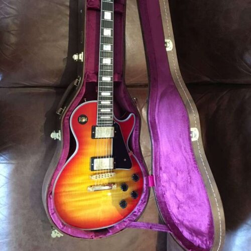 2012 Gibson Les Paul Custom Heritage Cherry Burst -         Les Paul