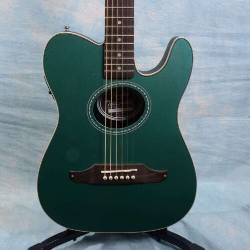 Fender Telecoustic Acoustic Guitars Gum Back Green -        Acoustic Guitar