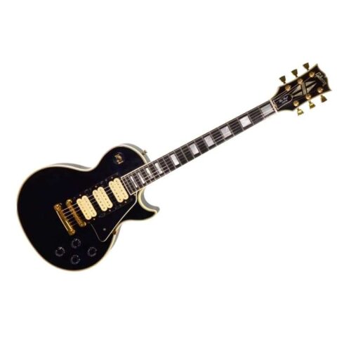 1987 Gibson Les Paul Custom 3 Pickup Black Beauty w/ OHSC Us... -         Les Paul